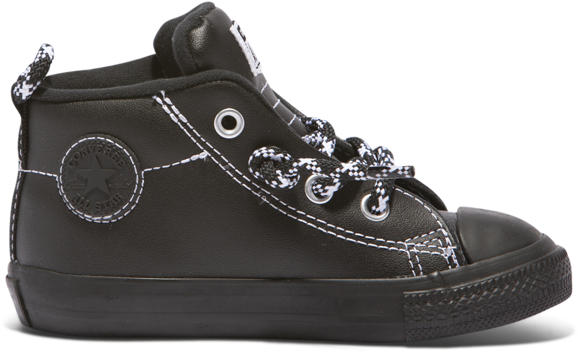 Chuck Taylor All Star Street Hiker Toddler Mid Black - Converse Chuck Taylor (1200x1200), Png Download