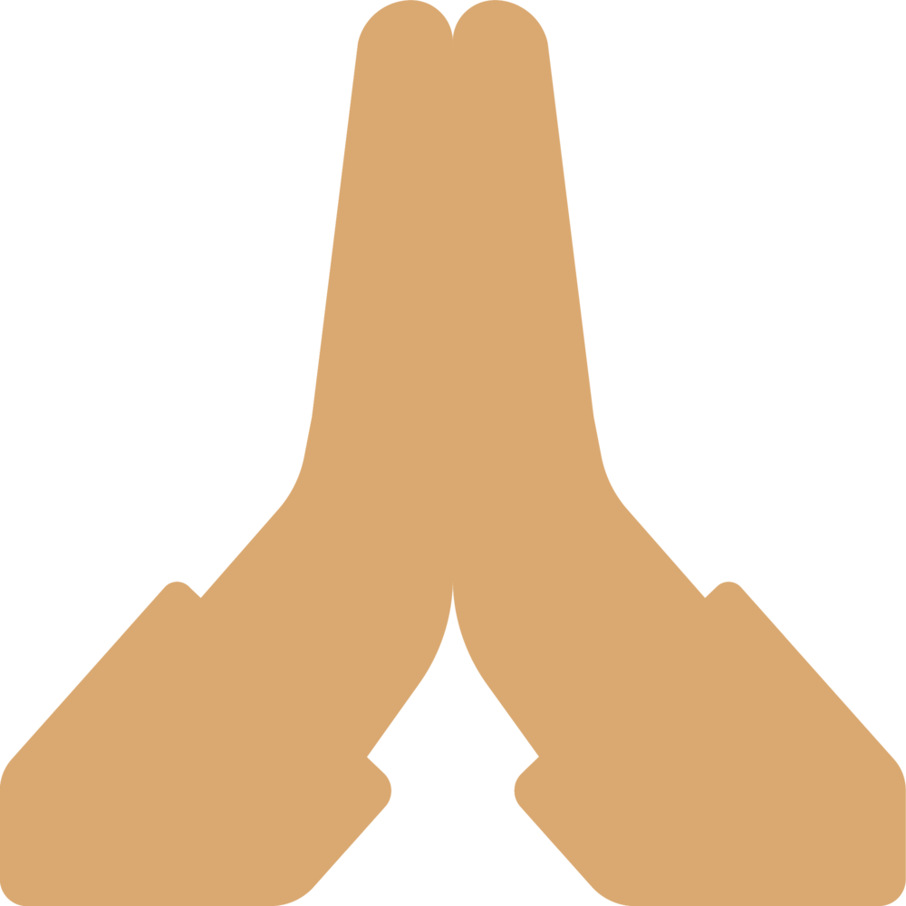 Asset 1prayer Hands (1000x1000), Png Download