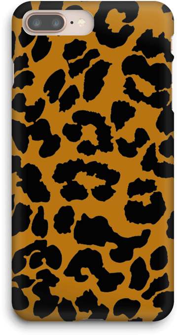 Leopard Print Case Iphone 8 Plus - Iphone (500x800), Png Download