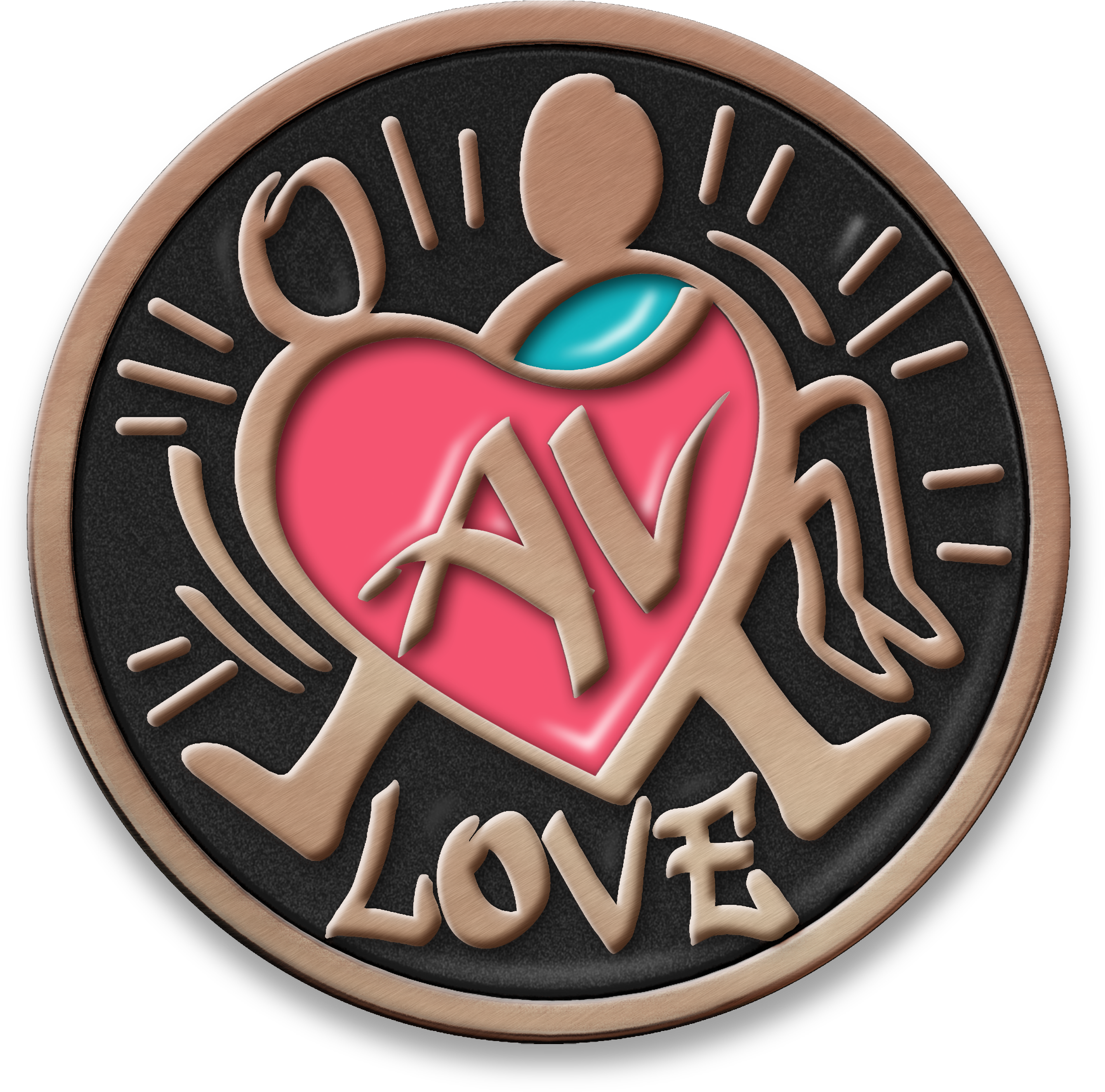 Andrew Sack Shared - Emblem (2362x2364), Png Download