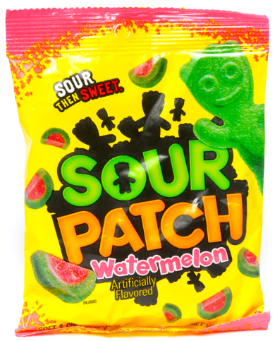 Sour Patch Kids Watermelon 5oz - Poster (600x600), Png Download