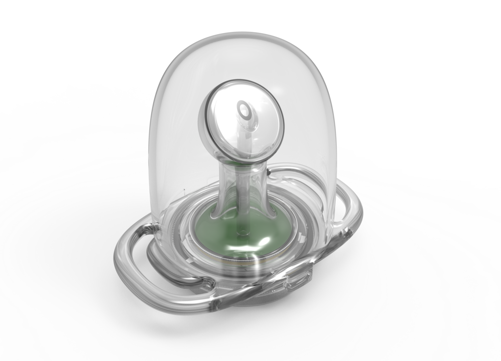 Nouvopacifier 3dasm Render P1 181025 (1000x721), Png Download