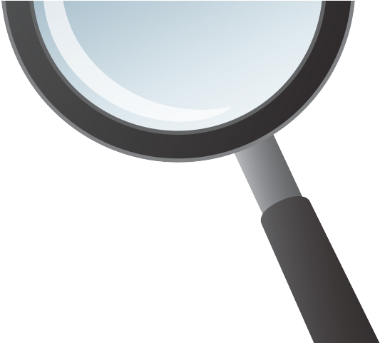 Magnifying Clipart Clear Background - Circle (640x480), Png Download