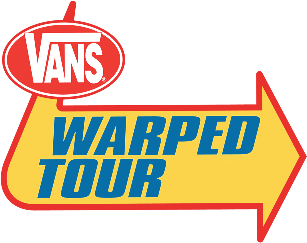 On 2012 Vans Warped Tour - Vans Warped Tour Logo (1000x794), Png Download