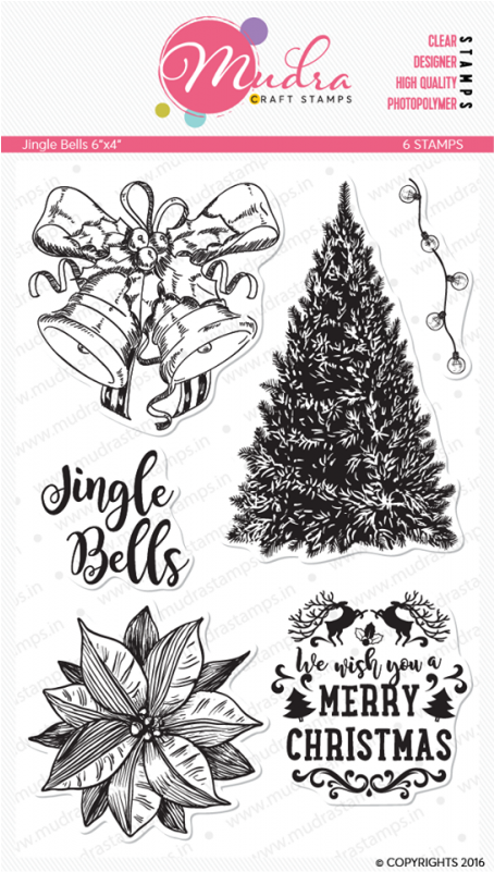 Mudra Craft Stamps - Christmas Tree (800x800), Png Download