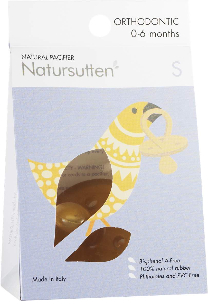 Natursutten Rubber Pacifier Original Ortho - Natursutten (963x1280), Png Download