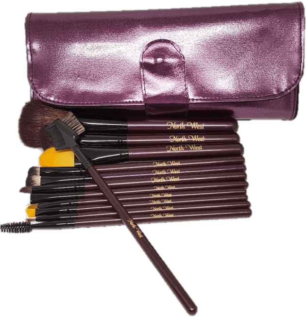 North West, Kim Kardashian - Makeup Brushes (632x697), Png Download