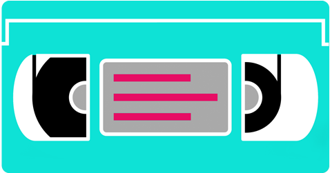 Tape Conversions - Video Tape Clip Art (789x495), Png Download