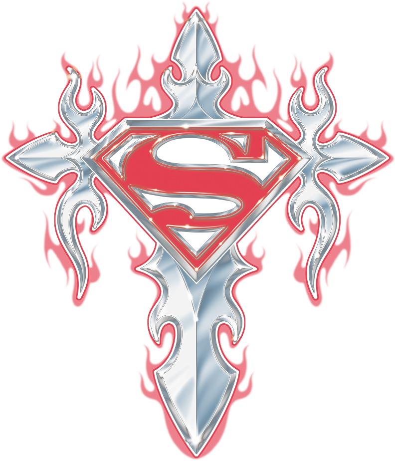 Superman Gothic Steel Logo Juniors Tank - Superman Ghottic (792x924), Png Download