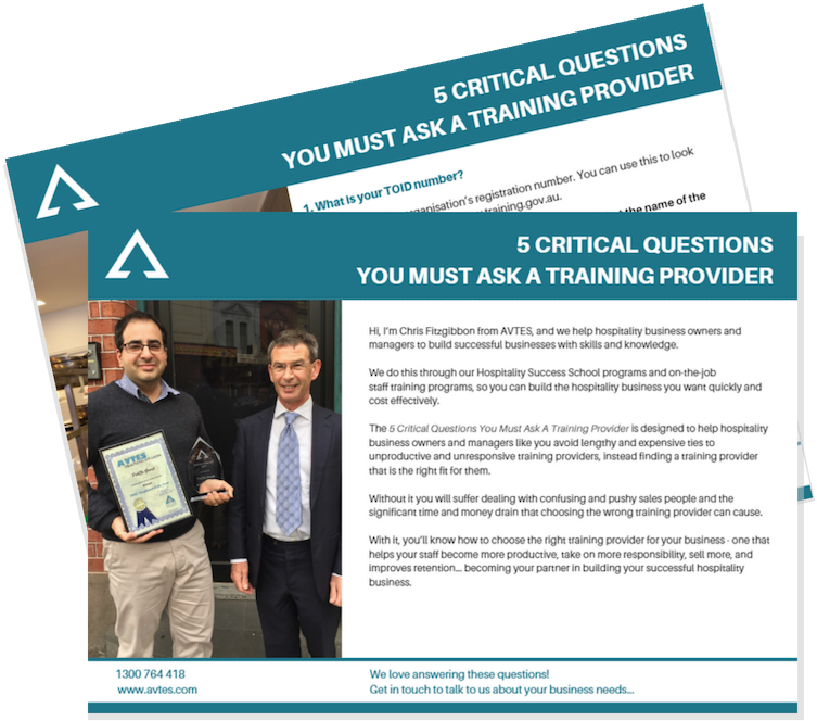 Consumer Guide To Hospitality Training - Brochure (800x800), Png Download