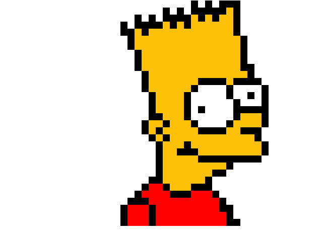 Bart Simpson - Cartoon (1400x1400), Png Download