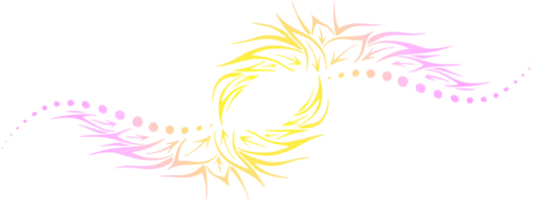 Gradient Streamer Pattern Elements Gradients Streamers - Graphic Design (2000x2000), Png Download