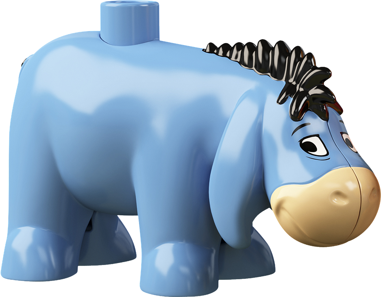 Eeyore - Duplo Eeyore (1293x1011), Png Download