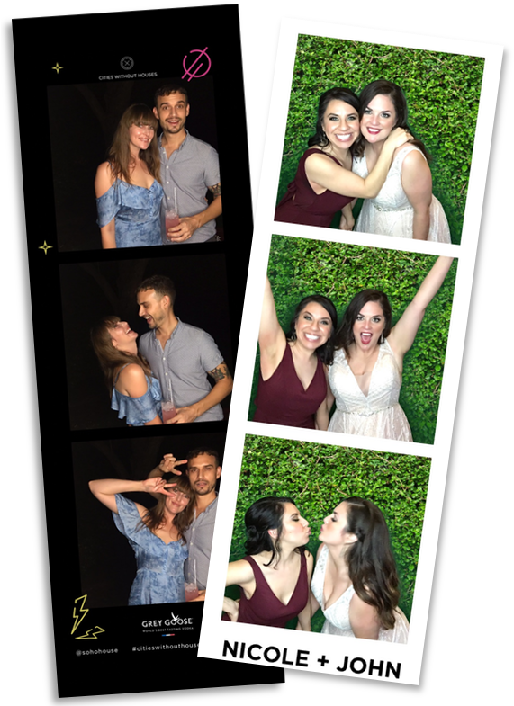 New York City Photo Booth Rental - Collage (576x800), Png Download