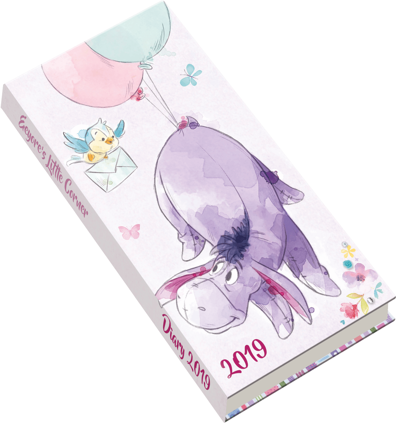 Disney Eeyore Slim Pocket Official 2019 Diary - Eeyore Diary 2019 (1500x1500), Png Download