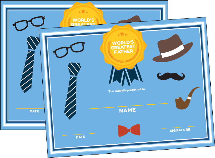 Print And Laminate This Impressive Certificate So Dad - Doctor Prats (760x560), Png Download