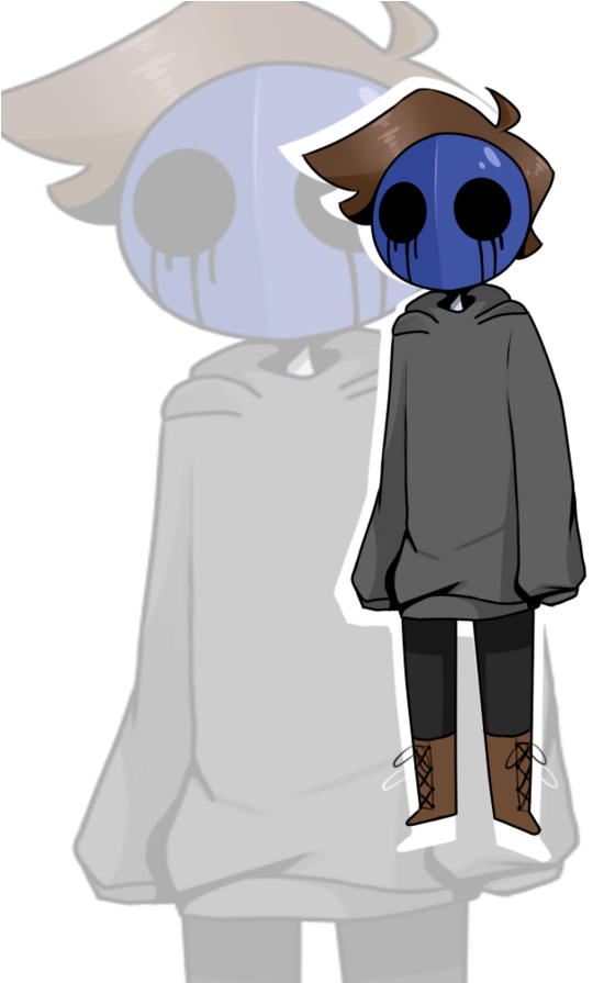 Drawn Eyeless Jack Tuxedo - Cartoon (894x894), Png Download