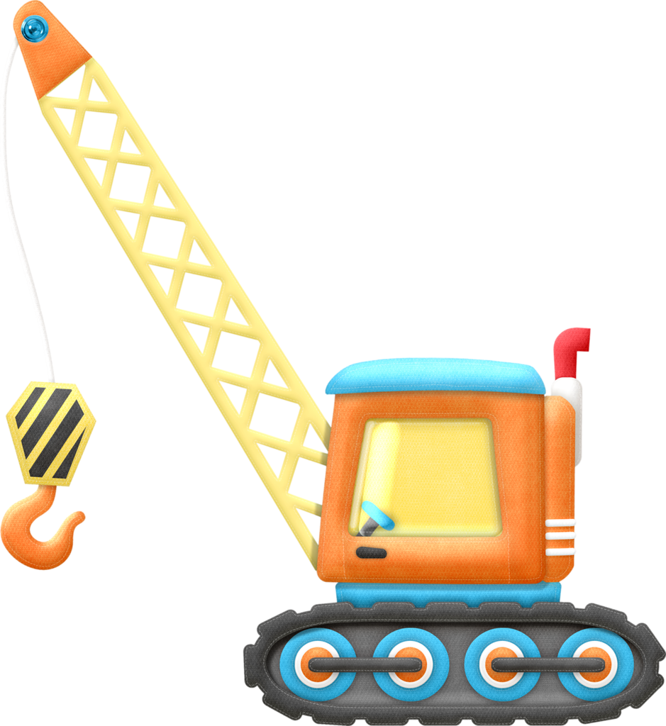 Png Clipart Toy Crane - Construction Transportation Clipart (939x1024), Png Download