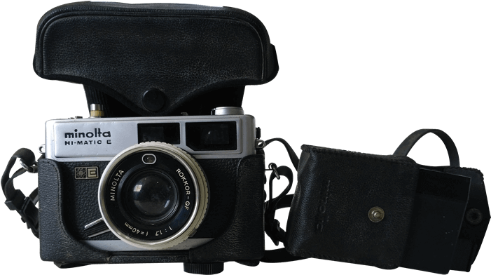 Minolta Hi-matic E Vintage Camera Manufactured By Minolta - Camera Lens (700x700), Png Download