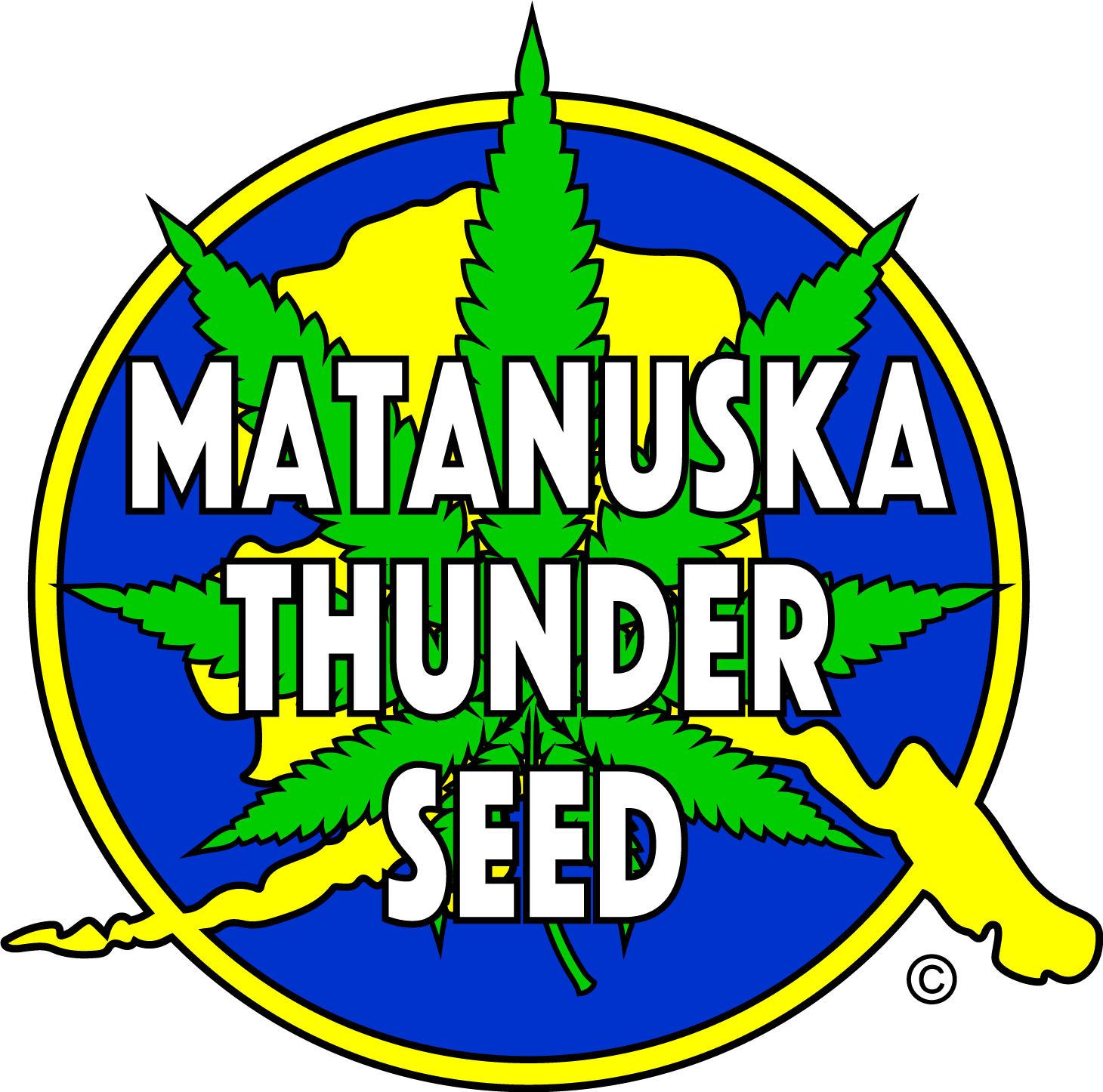 Matanuska Thunder Seed Logo - Emblem (1460x1446), Png Download