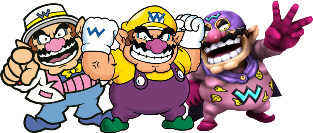 Composte Wario Time By By Thevenomousarchive - Cartoon (1011x431), Png Download