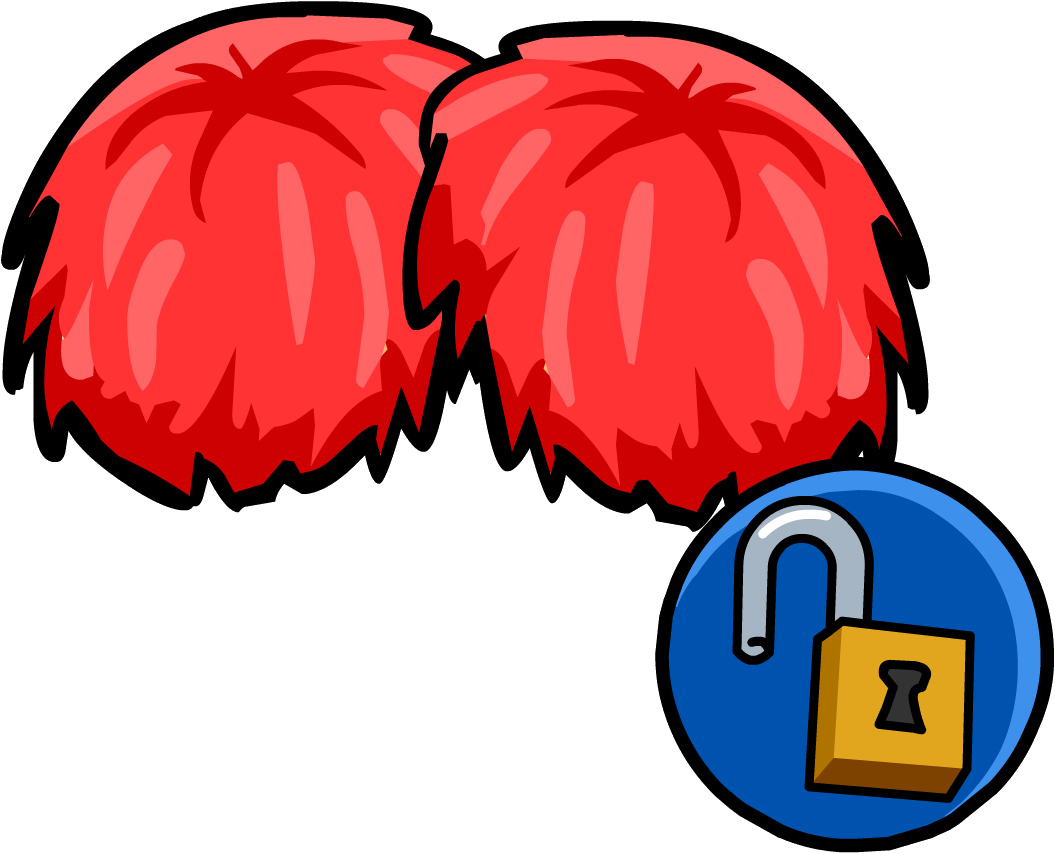 Pom Poms Clipart Red - Green Pom Pom Clip Art (1055x854), Png Download