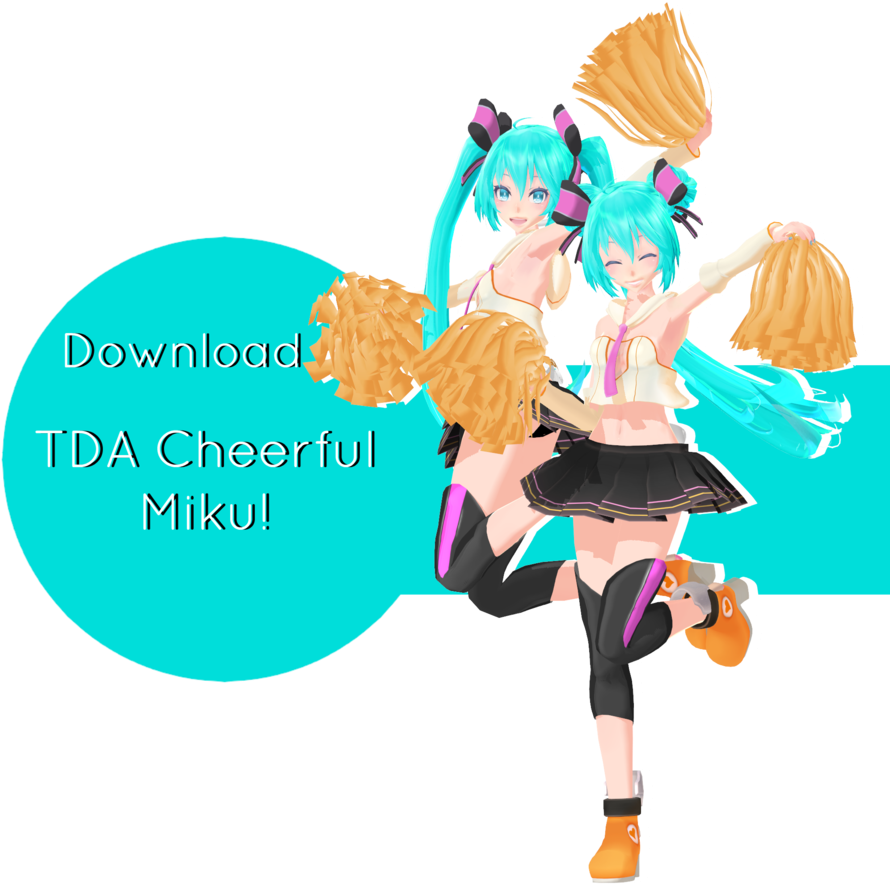 Mmd Pom Poms Dl (890x885), Png Download