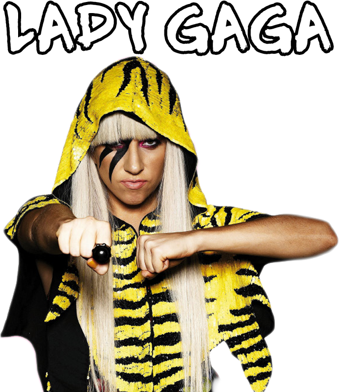 Concerto Lady Gaga - Lady Gaga (673x815), Png Download