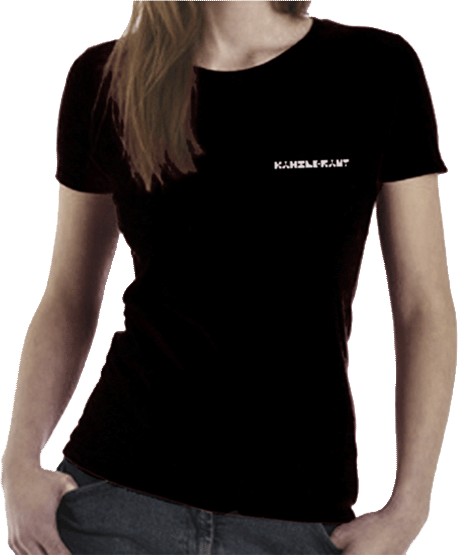 Girl Black - Black T Shirt Png Girl (1100x1098), Png Download