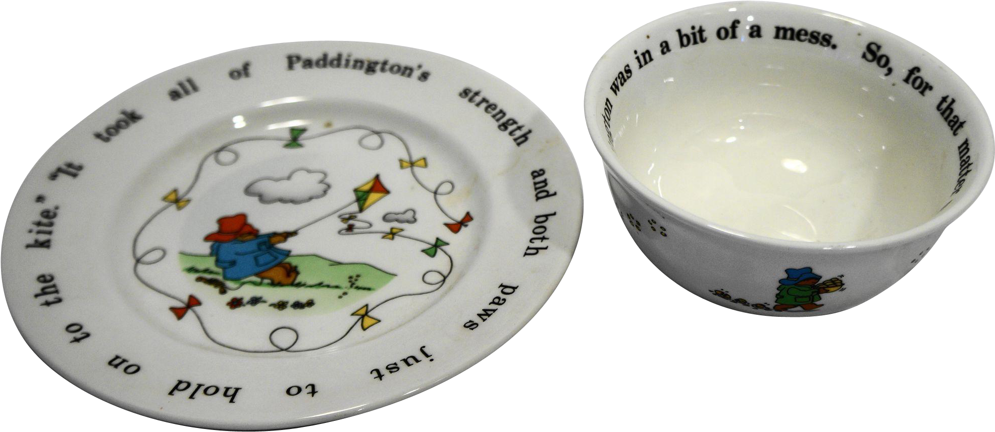 Paddington Bear Coalport China England Coupe Cereal - Ceramic (1970x1970), Png Download