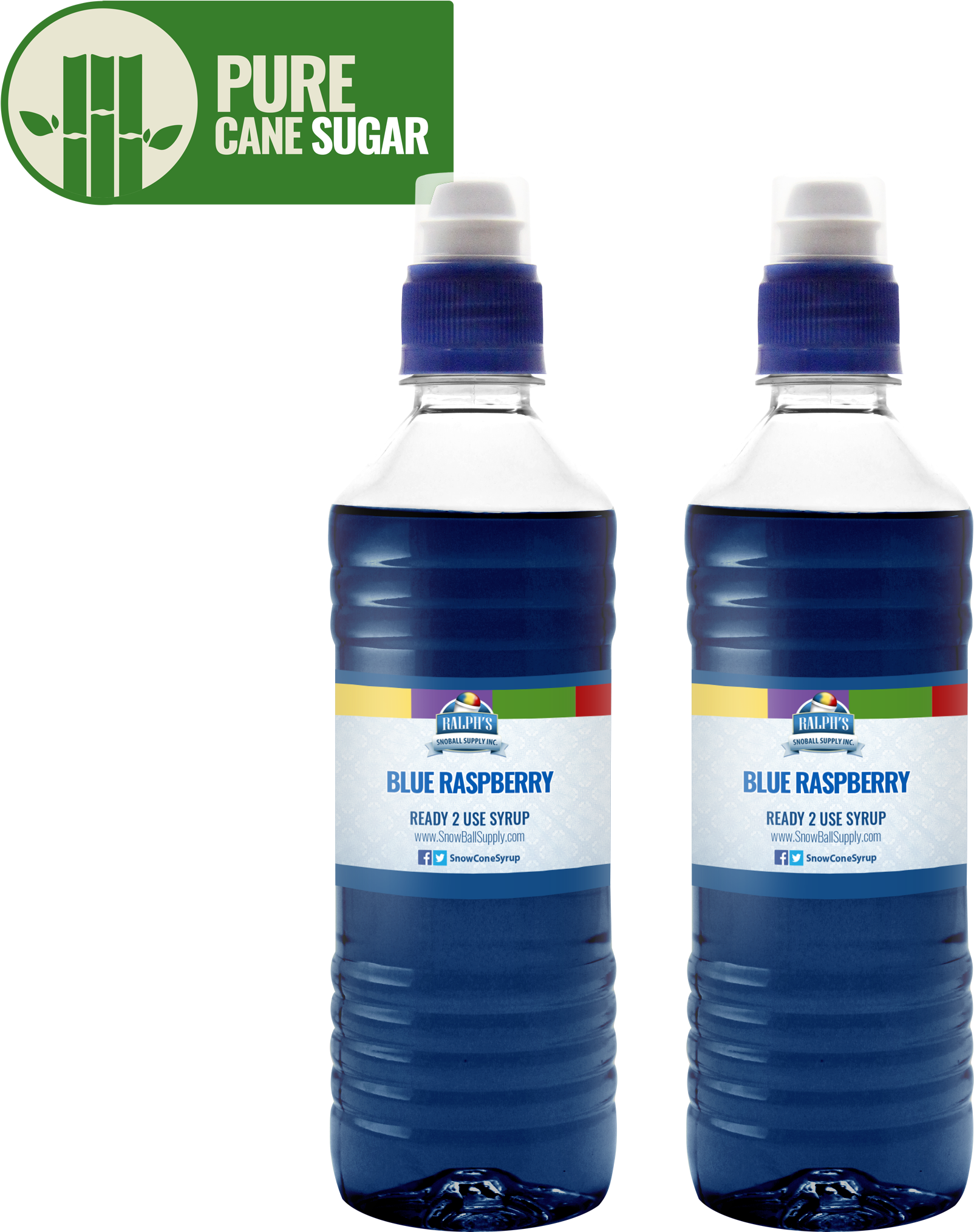 Ralph's Pure Cane Sugar Snow Cone Syrup (2150x2150), Png Download