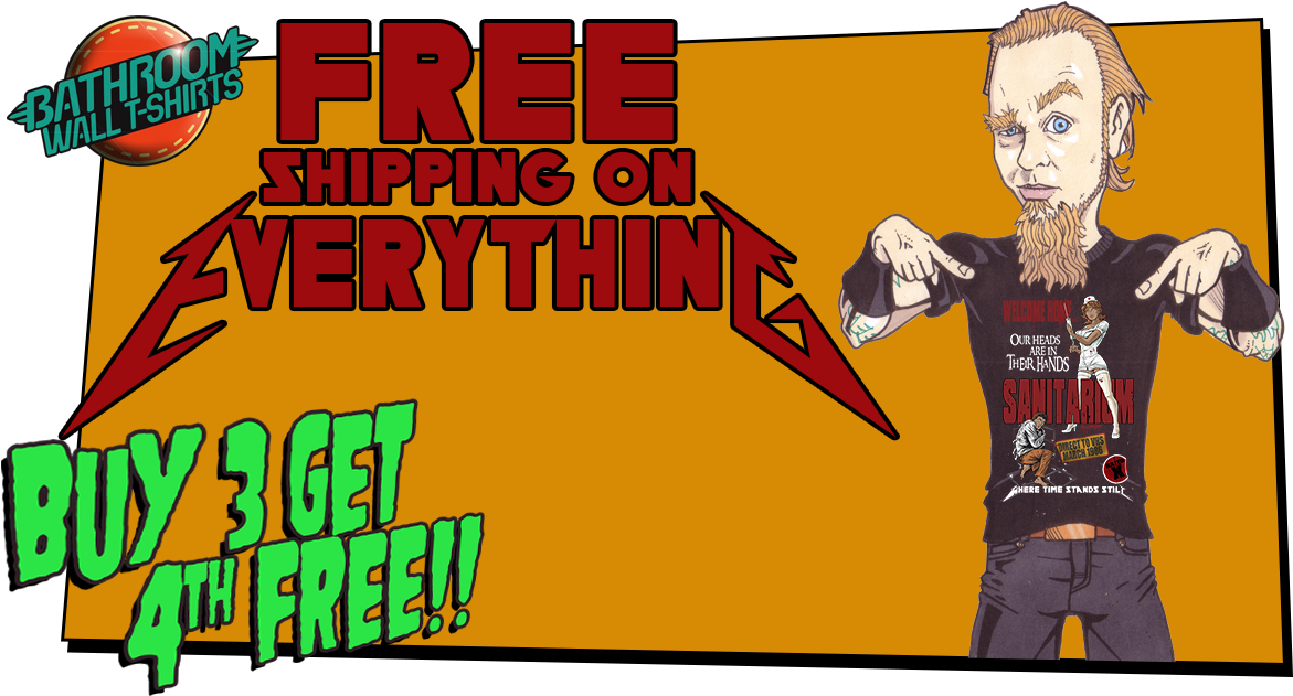 Metallica T-shirts - Metallica Shoes (1200x630), Png Download