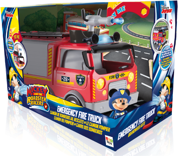 181922mm2 Box 01 - Mickey Roadster Racers Truck (600x600), Png Download
