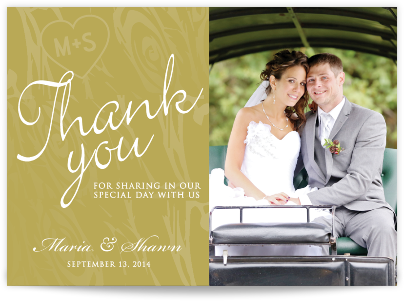 Weddingthankyou4 - Photographic Paper (1000x1000), Png Download