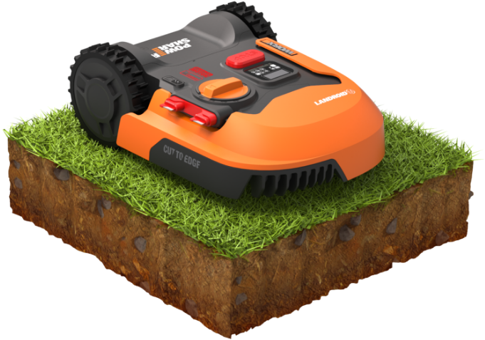 Robotic Lawn Mower - Worx (757x757), Png Download