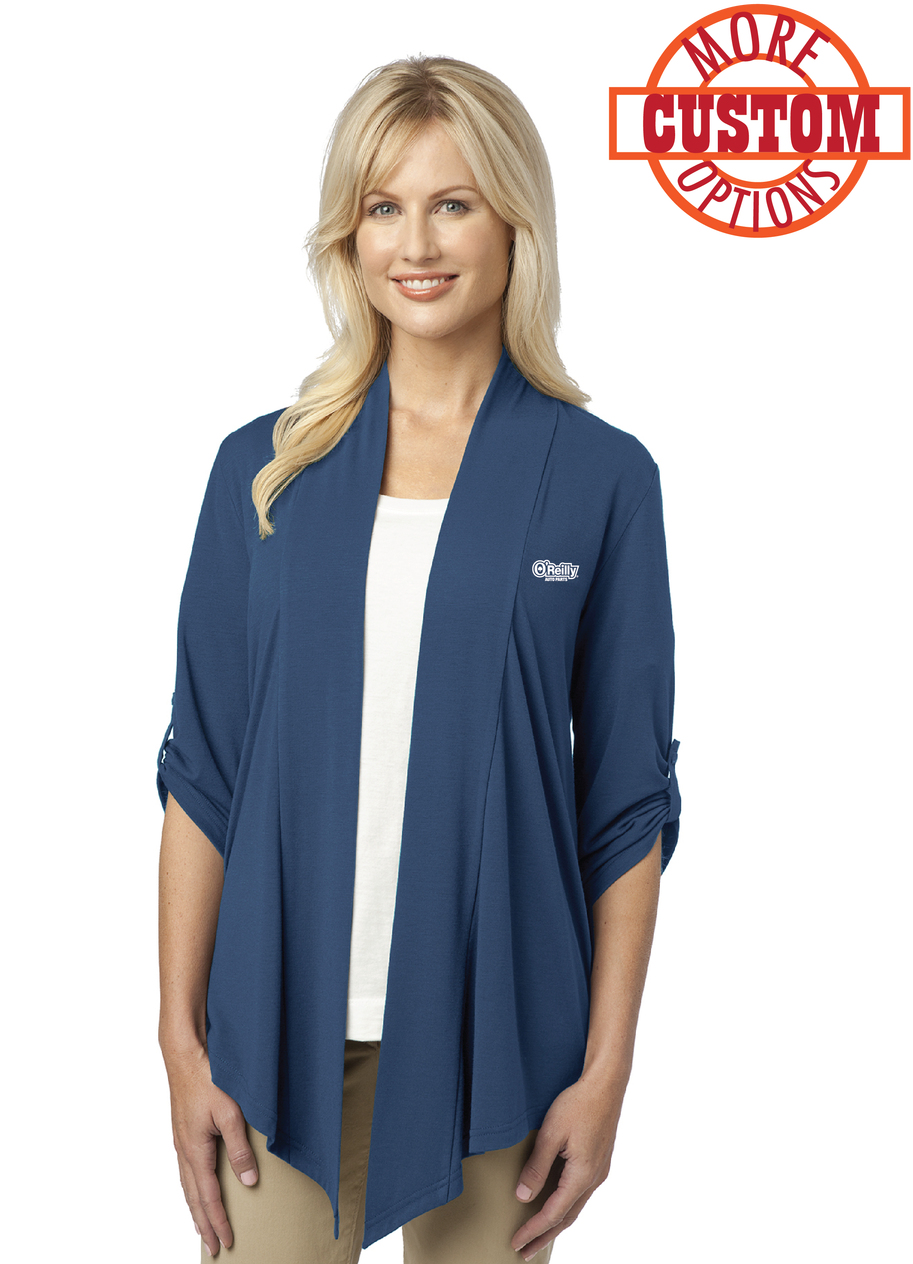 Port Authority Ladies Concept Shrug (989x1280), Png Download