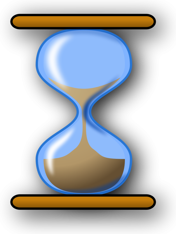 Hourglass Clip Art Download - Things To Measure Time (603x800), Png Download