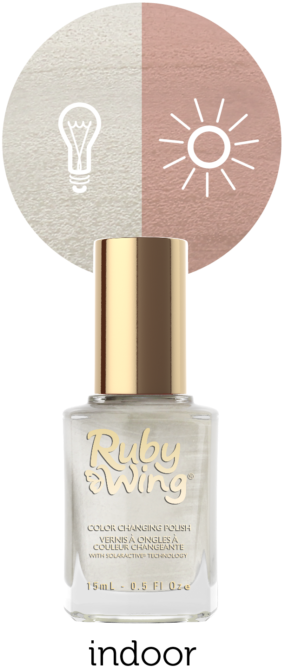 Ruby Wing Solar Active® Nail Polish - Nail Polish (595x738), Png Download