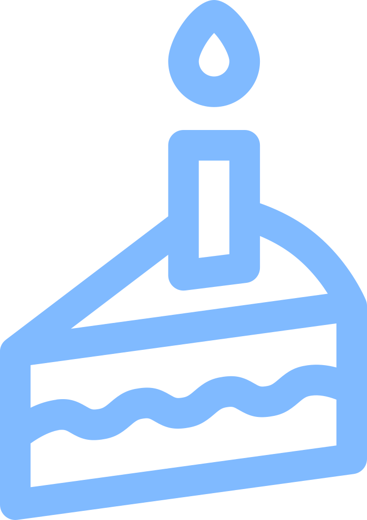 Noun Cake Slice 982037 80baff (723x1024), Png Download