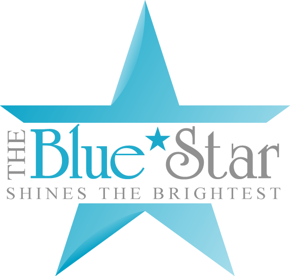 Blue Star Is Currently Trading At Rs - Triangle (572x544), Png Download