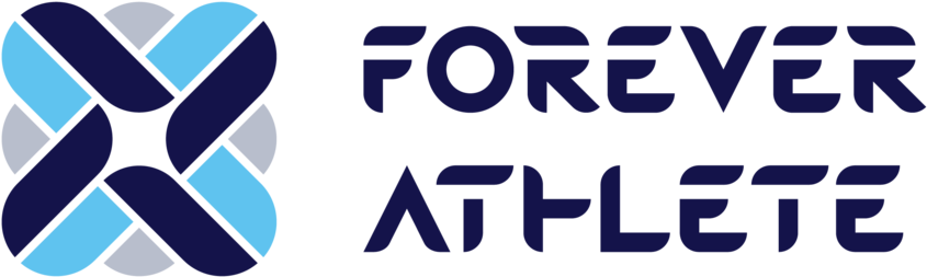 Forever Athlete Images Horizontal Lock-up - Circle (1000x356), Png Download