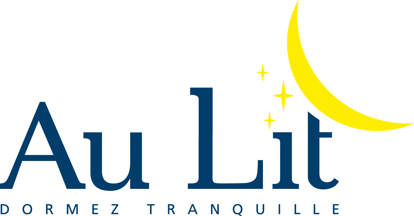 Au Lit, Votre Spécialiste En Literie - Graphic Design (1417x739), Png Download