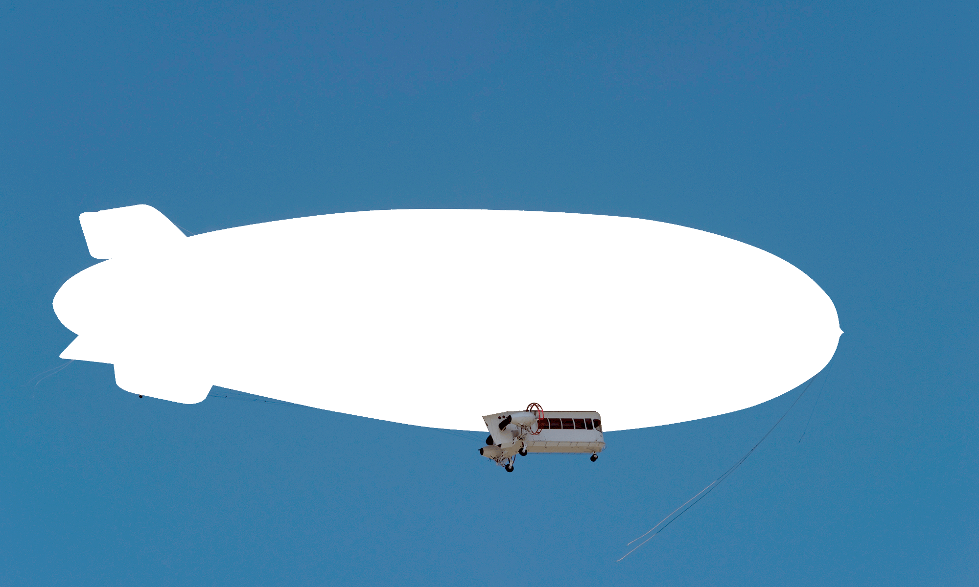 Rigid Airship (2000x1200), Png Download