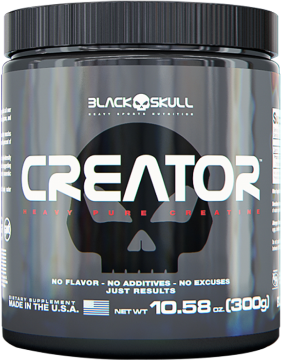 Download Creator Creatine Blackskull PNG Image with No Background ...