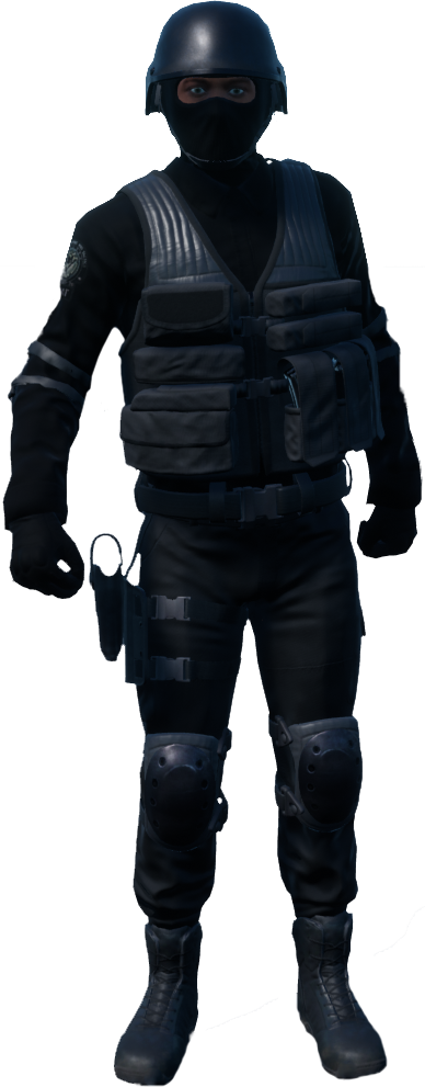 Swat - Dry Suit (388x991), Png Download