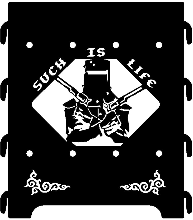 Fire Pit Flat Pack Original - Illustration (786x884), Png Download