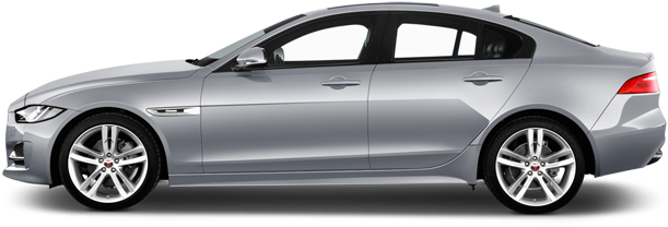 Jaguar Xe 20d Premium - Bmw 3 Series Side 2018 (640x480), Png Download