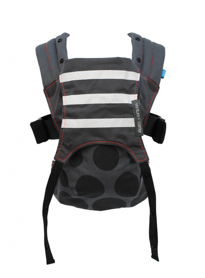 Wemademe Venture Toddler Carrier Black Gradient Spot - Baby Sling (570x570), Png Download
