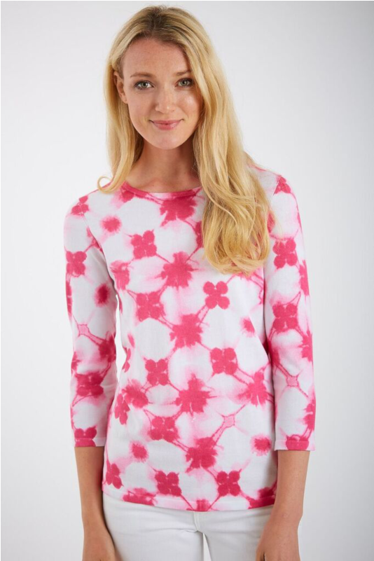 Ink Blot Printed Blouse - Girl (800x800), Png Download