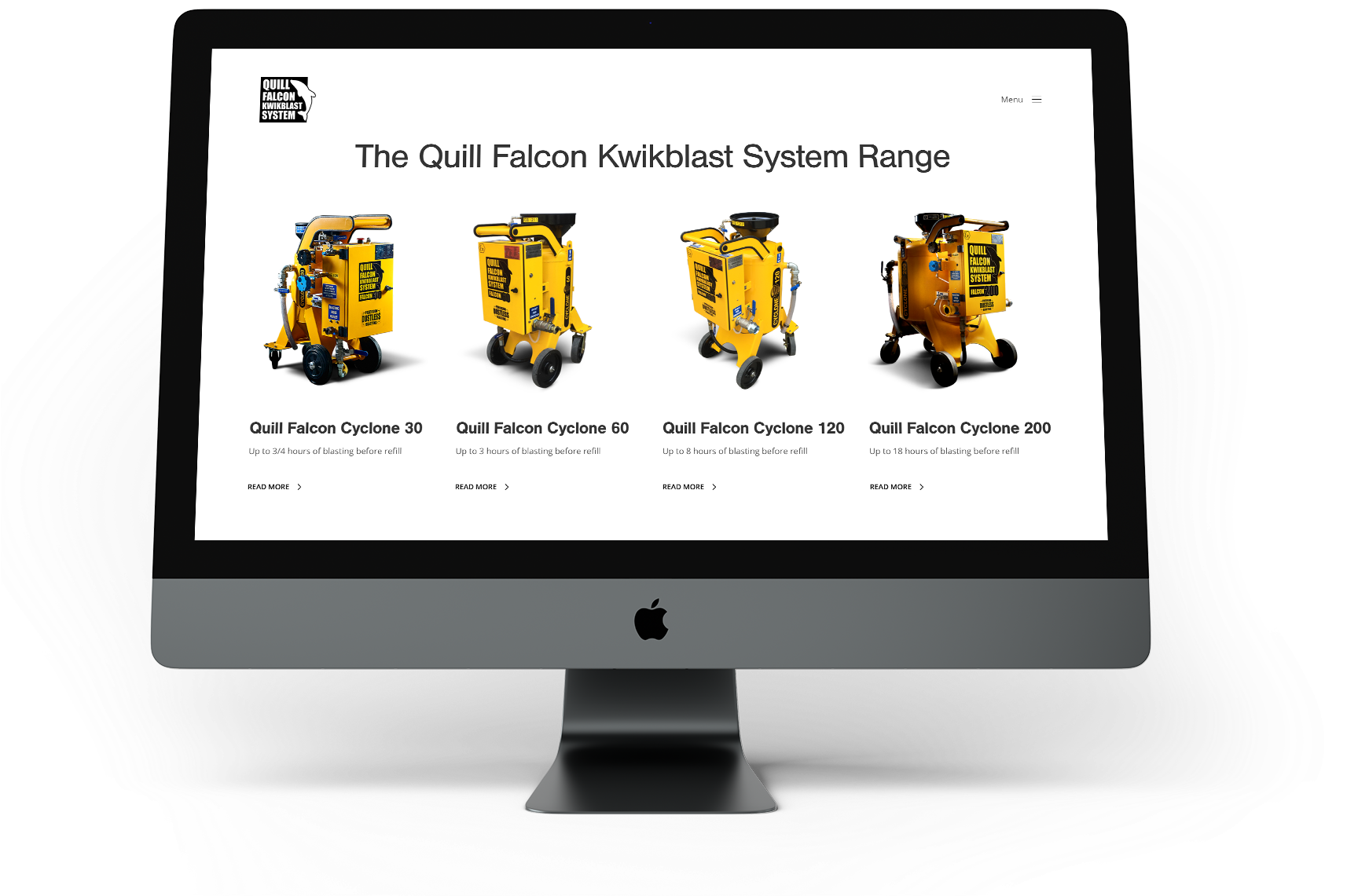 Quill Falcon - Web Design (1800x1249), Png Download